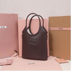 Sito Replica Borse Firmate tote Miu Miu Ivy 5BA281 caffè Imitazioni Replica perfette Borse Firmate tote Miu Miu Ivy 5BA281 caffè