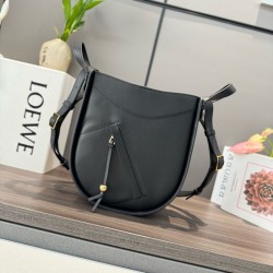Replica perfette Borsa Loewe Hammock Slice nera