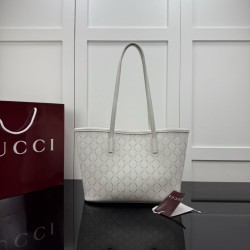 Replica perfette  Perfetta Gucci Tribeca con motivo logo GG traforato bianco