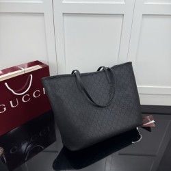 Sito Replica Borse tote grande Gucci Tribeca nero (GG Denim) Imitazioni Replica perfette Borse tote grande Gucci Tribeca nero (GG Denim)