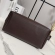 Borsa a tracolla grande Loewe Loop marrone