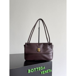 Qualità superiore replica a tracolla piccola BV Bottega Veneta Madison Borgogna