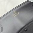 Borsa tote grande Gucci NY A00B4R tela GG nera