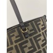 Borse Imitazioni tote piccola Fendi in tessuto jacquard Marrone