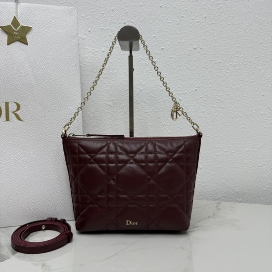 Pochette Dior Travel Nomad S2613 Borgogna