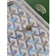 Portafoglio Goyard Plumet Tela Goyardine Bianco