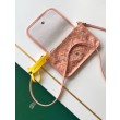 Portafoglio Goyard Plumet Tela Goyardine Rosa cipria