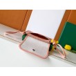 Portafoglio Goyard Plumet Tela Goyardine Rosa cipria