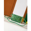 Portafoglio Goyard Plumet Tela Goyardine verde