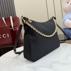 Sito Replica Imitazioni borse griffate a tracolla piccola Gucci A006OA Lady Lunetta GG Nero Imitazioni Replica perfette Imitazioni borse griffate a tracolla piccola Gucci A006OA Lady Lunetta GG Nero