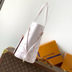 Sito Replica Borsa tote Louis Vuitton Neverfull MM beige Imitazioni Replica perfette Borsa tote Louis Vuitton Neverfull MM beige