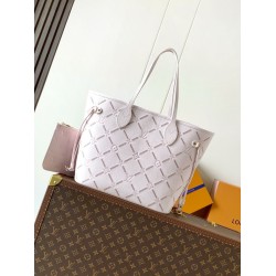 Borsa tote Louis Vuitton Neverfull MM beige