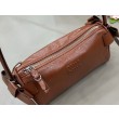 Replica Perfetta a tracolla Hobo Miu Miu Ribbon 5NE029 Marrone