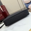 Imitazioni borse griffate a tracolla piccola Gucci A006OA Lady Lunetta GG Nero