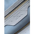 Imitazioni borse griffate Louis Vuitton Speedy Soft 30 M89688 struzzo blu