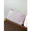 Borsa tote LV Neverfull MM beige
