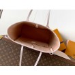 Borsa tote LV Neverfull MM beige