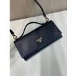 Mini borsa a tracolla Prada 1MT042 Nero