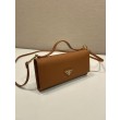 Mini borsa Prada 1MT042 Marrone