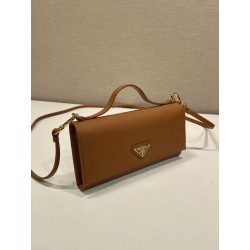 Mini borsa Prada 1MT042 Marrone