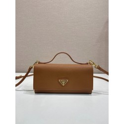 Mini borsa Prada 1MT042 Marrone
