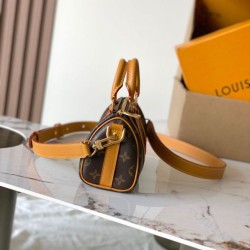 Replica di alta qualità Borsa a mano Nano Keepall con chip LV MB163c N2A427 Replica Perfetta Borsa a mano Nano Keepall con chip LV MB163c N2A427 Imitazione Falsa