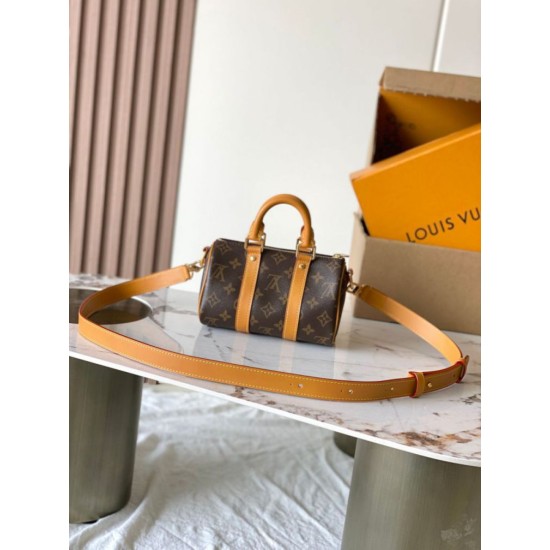 Replica di alta qualità Borsa a mano Nano Keepall con chip LV MB163c N2A427 Replica Perfetta Borsa a mano Nano Keepall con chip LV MB163c N2A427 Imitazione Falsa