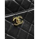 Borsa a tracolla orizzontale Chanel 26A AS6443 nera Borsa a tracolla orizzontale Chanel 26A AS6443 nera