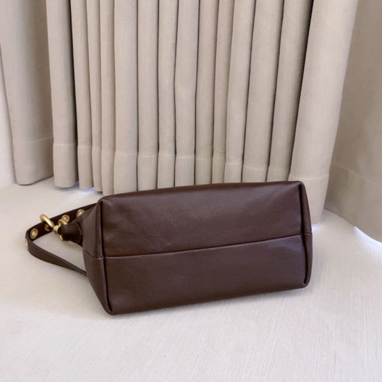 Replica di alta qualità Borsa a tracolla Spirit Hobo Miu Miu 5BC216 nappa Borgogna Replica Perfetta Borsa a tracolla Spirit Hobo Miu Miu 5BC216 nappa Borgogna Imitazione Falsa