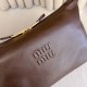 Replica di alta qualità Borsa a tracolla Spirit Hobo Miu Miu 5BC216 nappa Borgogna Replica Perfetta Borsa a tracolla Spirit Hobo Miu Miu 5BC216 nappa Borgogna Imitazione Falsa