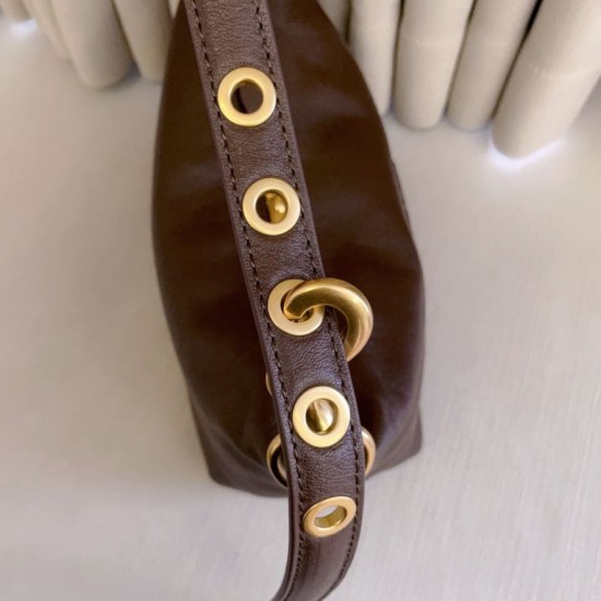 Replica di alta qualità Borsa a tracolla Spirit Hobo Miu Miu 5BC216 nappa Borgogna Replica Perfetta Borsa a tracolla Spirit Hobo Miu Miu 5BC216 nappa Borgogna Imitazione Falsa