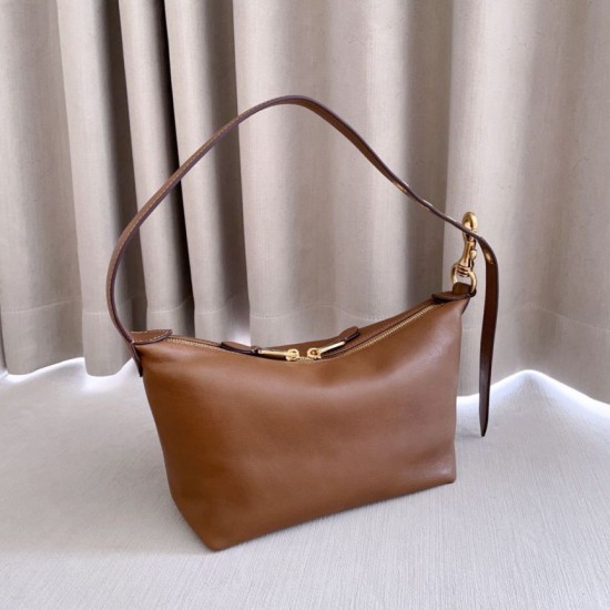 Replica di alta qualità Borsa a tracolla Spirit Hobo Miu Miu 5BC216 nappa Marrone Replica Perfetta Borsa a tracolla Spirit Hobo Miu Miu 5BC216 nappa Marrone Imitazione Falsa