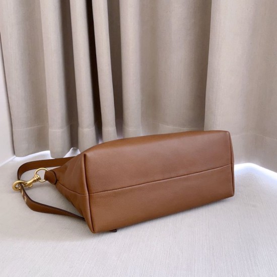 Replica di alta qualità Borsa a tracolla Spirit Hobo Miu Miu 5BC217 nappa Marrone Replica Perfetta Borsa a tracolla Spirit Hobo Miu Miu 5BC217 nappa Marrone Imitazione Falsa