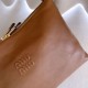 Replica di alta qualità Borsa a tracolla Spirit Hobo Miu Miu 5BC217 nappa Marrone Replica Perfetta Borsa a tracolla Spirit Hobo Miu Miu 5BC217 nappa Marrone Imitazione Falsa