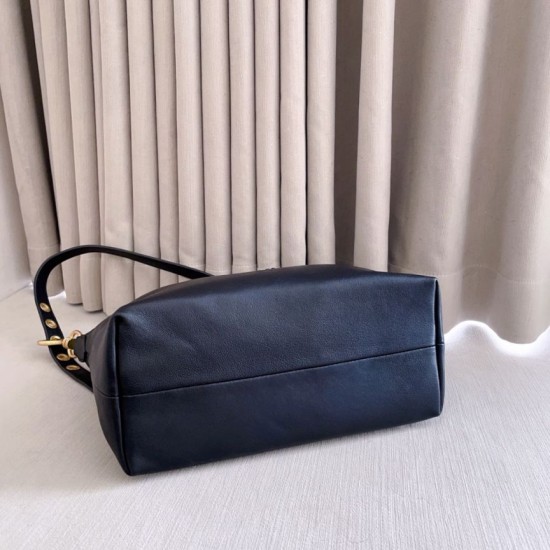 Replica di alta qualità Borsa a tracolla Spirit Hobo Miu Miu 5BC217 nappa Nero Replica Perfetta Borsa a tracolla Spirit Hobo Miu Miu 5BC217 nappa Nero Imitazione Falsa