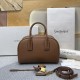 Replica di alta qualità Borsa Boston Sac de Jour YSL Saint Laurent pelle liscia Giallo terroso Replica Perfetta Borsa Boston Sac de Jour YSL Saint Laurent pelle liscia Giallo terroso Imitazione Falsa