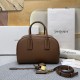 Replica di alta qualità Borsa Boston Sac de Jour YSL Saint Laurent pelle liscia Giallo terroso Replica Perfetta Borsa Boston Sac de Jour YSL Saint Laurent pelle liscia Giallo terroso Imitazione Falsa