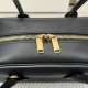 Replica Perfetta Borsa Boston Sac de Jour YSL Saint Laurent pelle liscia Nero Imitazione Falsa