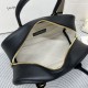 Replica Perfetta Borsa Boston Sac de Jour YSL Saint Laurent pelle liscia Nero Imitazione Falsa