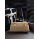 Replica di alta qualità Borsa bowling grande Chanel AS6406 con tracolla a catena Grigio Replica Perfetta Borsa bowling grande Chanel AS6406 con tracolla a catena Grigio Imitazione Falsa