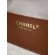Replica di alta qualità Borsa bowling grande Chanel AS6406 con tracolla a catena Marrone Replica Perfetta Borsa bowling grande Chanel AS6406 con tracolla a catena Marrone Imitazione Falsa
