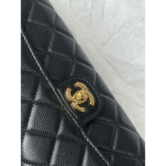 Replica di alta qualità Borsa Chanel 26A con manici pelle con motivo a sfere AS5280 Nero Replica Perfetta Borsa Chanel 26A con manici pelle con motivo a sfere AS5280 Nero Imitazione Falsa
