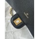 Replica di alta qualità Borsa Chanel 26A con manici pelle con motivo a sfere AS5280 Nero Replica Perfetta Borsa Chanel 26A con manici pelle con motivo a sfere AS5280 Nero Imitazione Falsa