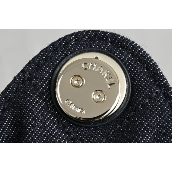 Replica Perfetta Borsa Chanel 26s Hobo AS5293 denim Blu Imitazione Falsa