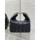 Replica di alta qualità Borsa Dior Toujours Hobo cucitura cannage Nero Replica Perfetta Borsa Dior Toujours Hobo cucitura cannage Nero Imitazione Falsa
