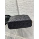 Replica di alta qualità Borsa Dior Toujours Hobo cucitura cannage Nero Replica Perfetta Borsa Dior Toujours Hobo cucitura cannage Nero Imitazione Falsa