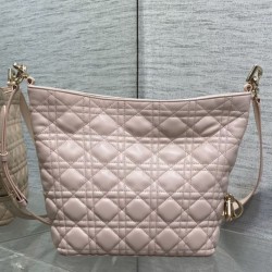 Replica di alta qualità Borsa Dior Toujours Hobo cucitura cannage rosa Replica Perfetta Borsa Dior Toujours Hobo cucitura cannage rosa Imitazione Falsa