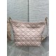 Replica di alta qualità Borsa Dior Toujours Hobo cucitura cannage rosa Replica Perfetta Borsa Dior Toujours Hobo cucitura cannage rosa Imitazione Falsa