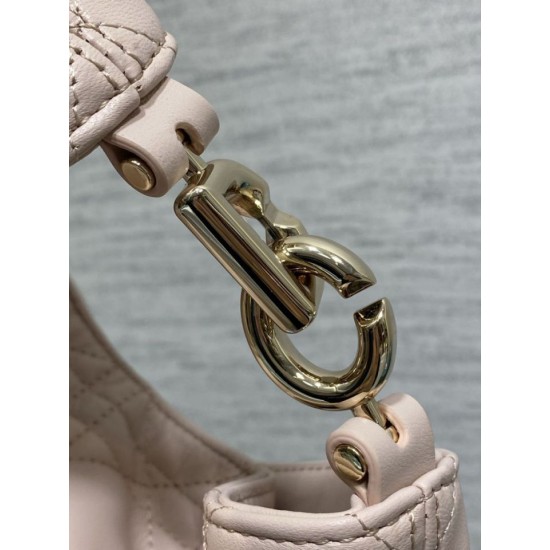 Replica di alta qualità Borsa Dior Toujours Hobo cucitura cannage rosa Replica Perfetta Borsa Dior Toujours Hobo cucitura cannage rosa Imitazione Falsa