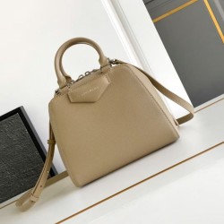 Replica Perfetta Borsa Givenchy Antigona Cube Grigio Imitazione Falsa